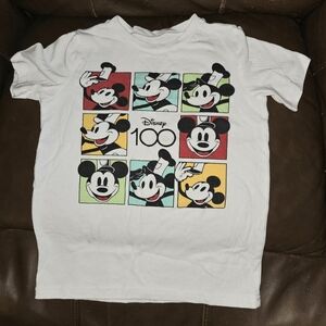 Disney White Mickey Mouse Graphic Tee